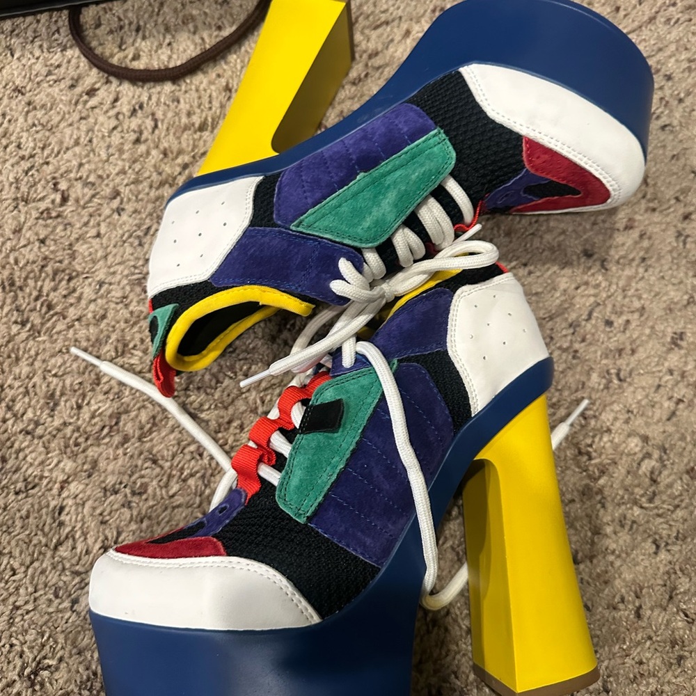Colorful Platform Heels Anthony Wang